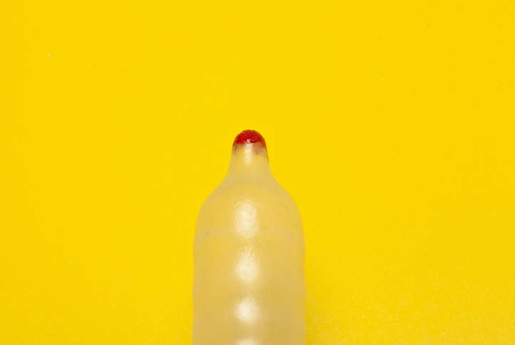 Blood in the semen