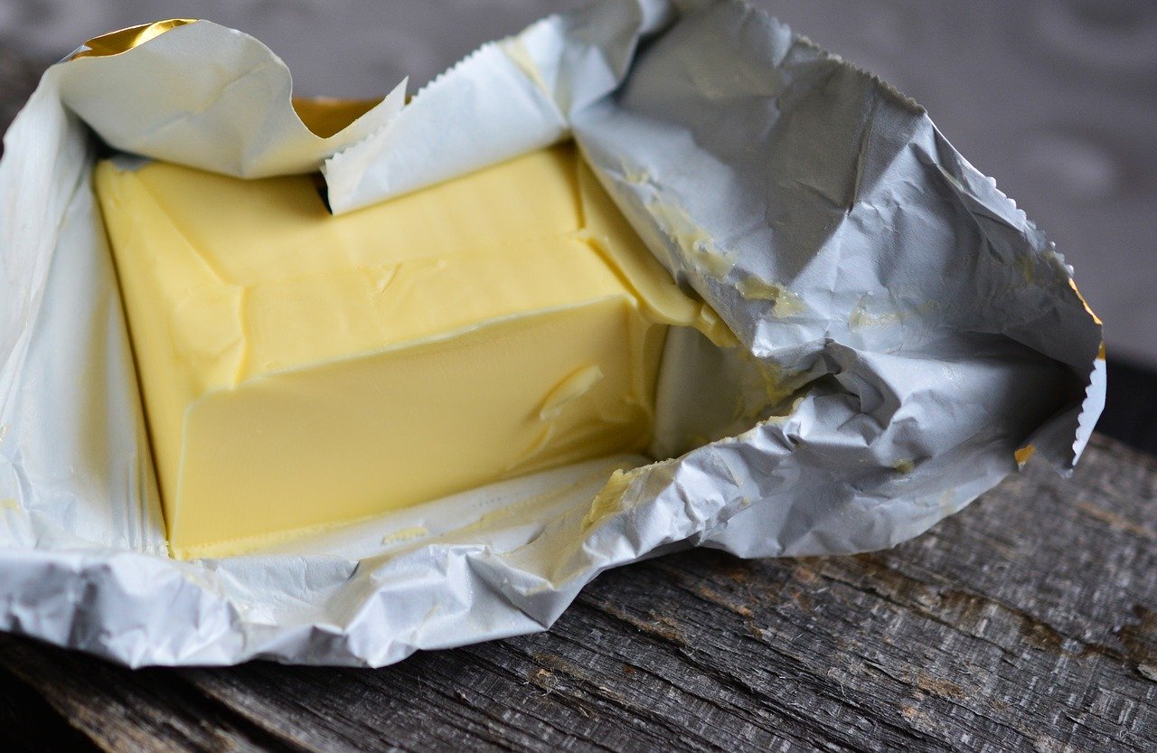 block of butter - eating fats