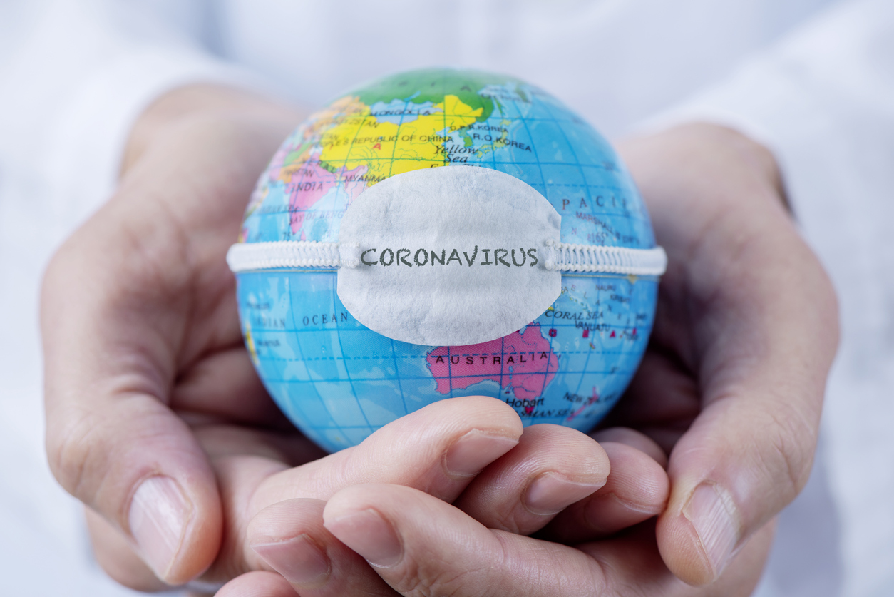 coronavirus outbreak - globe