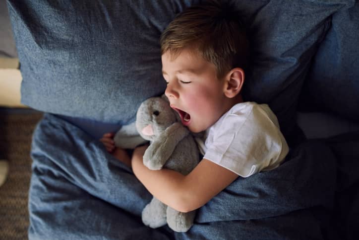 Tired child