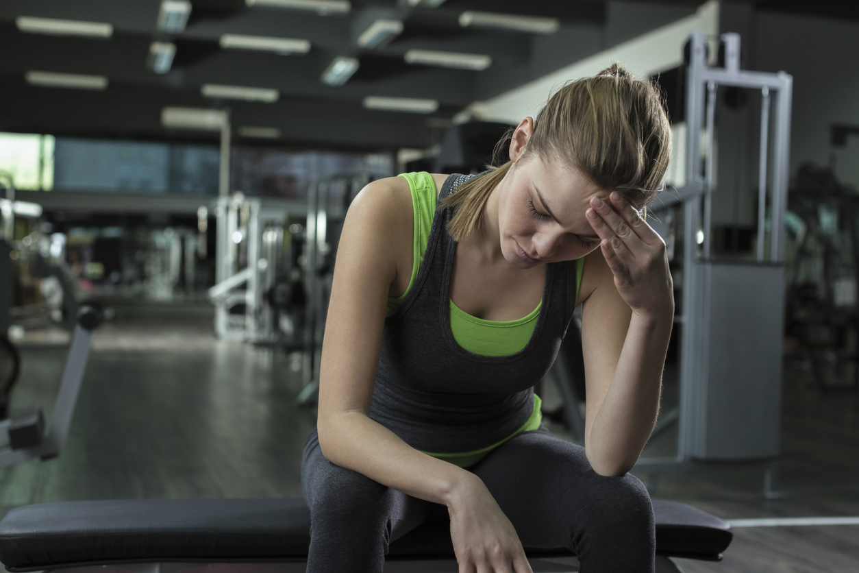 woman-feeling-ill-following-workout